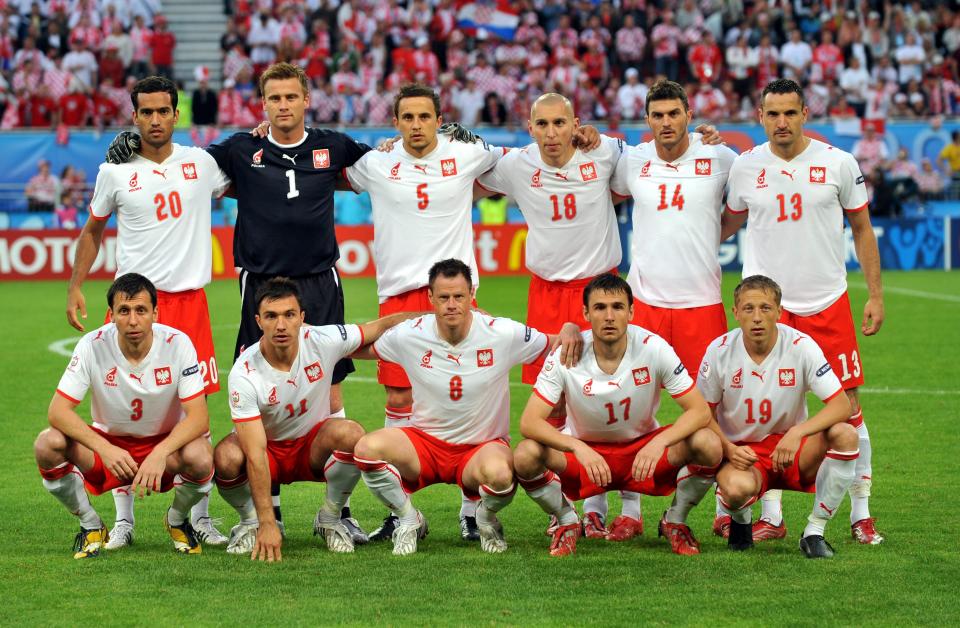 Podstawowa jedenastka reprezentacji Polski przed meczem z Chorwacją.