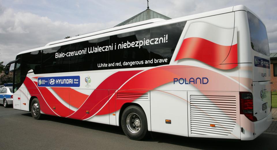 Autokar reprezentacji Polski 2006 - Waleczni i niebezpieczni.