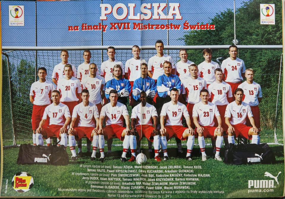 Reprezentacja Polski na MŚ 2002 