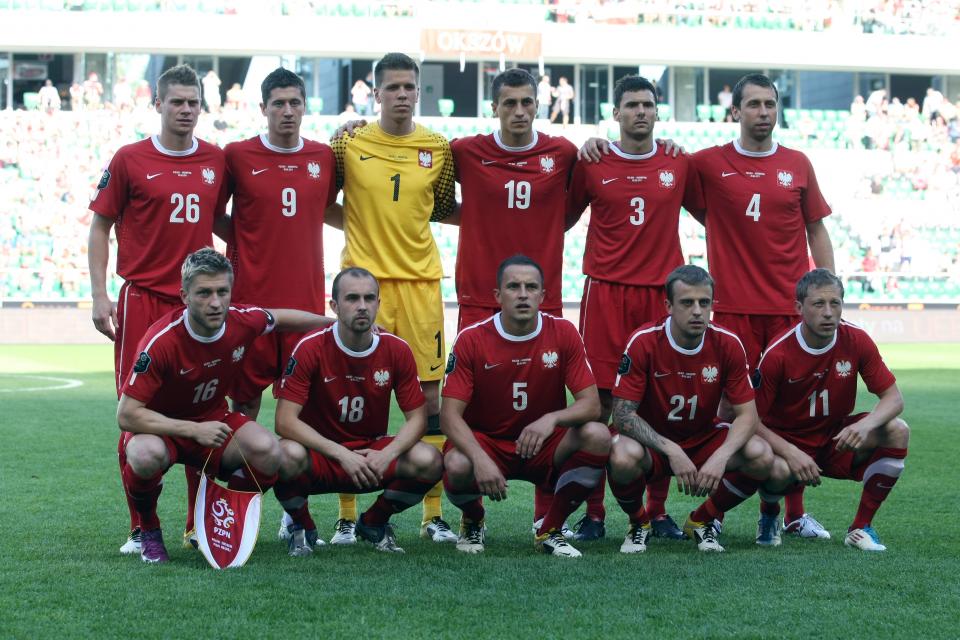 Reprezentacja Polski przed meczem z Argentyną