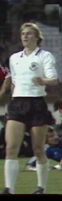 Bernd Schuster w meczu RFN - Polska 1980