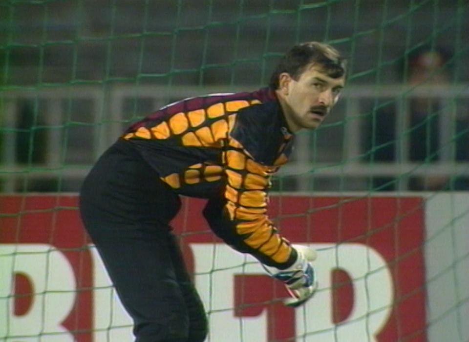 Stanisław Czerczesow podczas meczu Spartak Moskwa - Legia Warszawa 2:1 (27.09.1995).