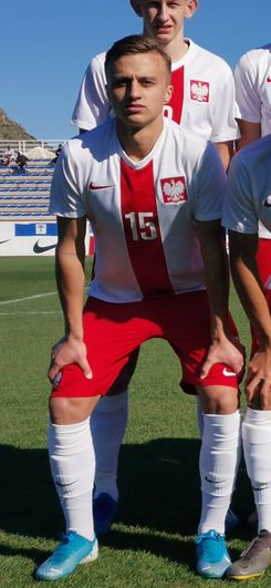 Jakub Kwiatkowski (Polska - Chorwacja 4:0 U17, 10.02.2020)