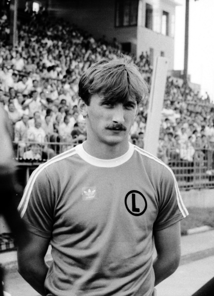 Jarosław Araszkiewicz (Legia Warszawa – Videoton Székesfehérvár 1:1, 06.11.1985)