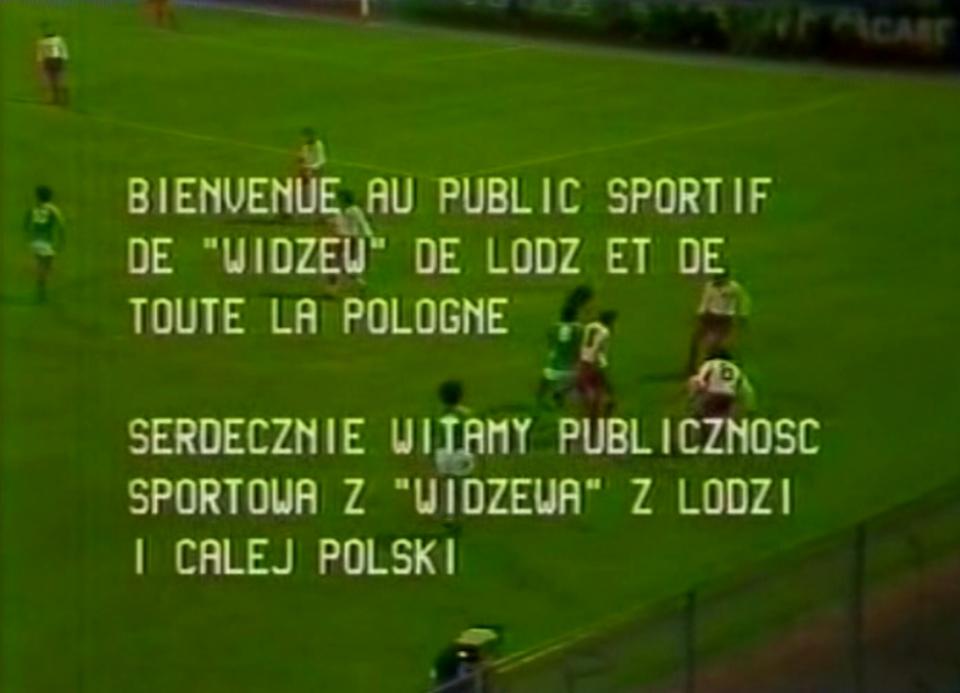 AS Saint Etienne – Widzew Łódź 3:0 (03.10.1979)