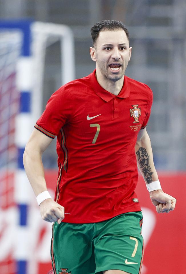 Fernando Cardinal podczas meczu Polska – Portugalia 0:3 futsal (03.02.2021) do porównań