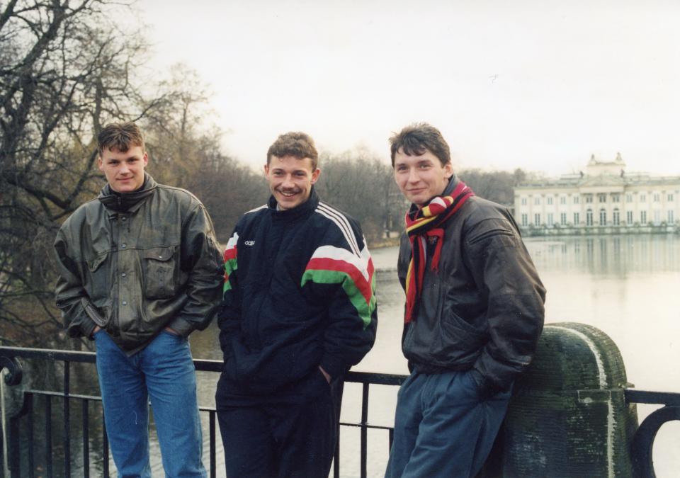 Krzysztof Ratajczyk, Wojciech Kowalczyk, Dariusz Czykier (Legia)