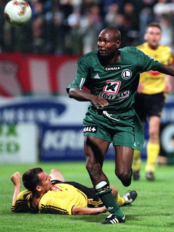 Moussa Yahaya, Legia Warszawa 2002 rok.