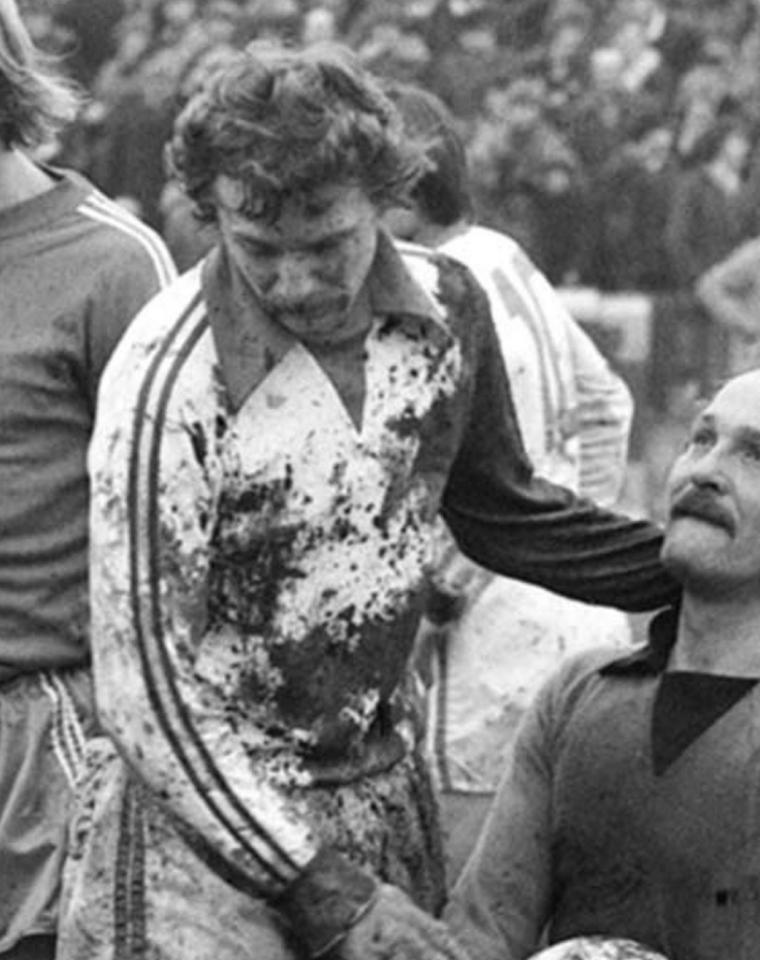 Widzew Łódź - PSV Eindhoven 3:5 (19.10.1977) Zdzisław Rozborski do porównań