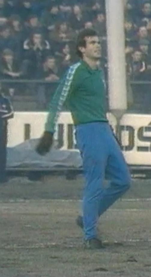 Jan Möller (Wisła Kraków - Malmö FF 2:1, 07.03.1979).