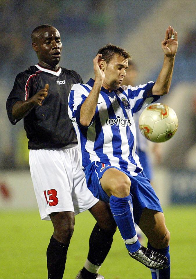 FC Porto - Polonia Warszawa 6:0 (19.09.2002)