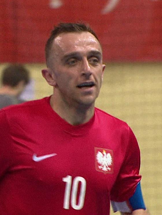Polska - Mołdawia 4:2 (09.04.2017) futsal Marcin Mikołajewicz
