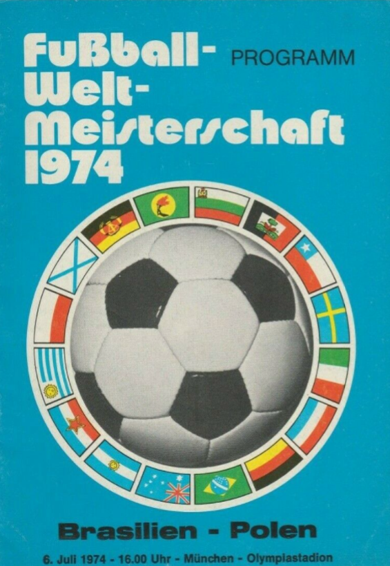 program z meczu polska - brazylia (06.07.1974)