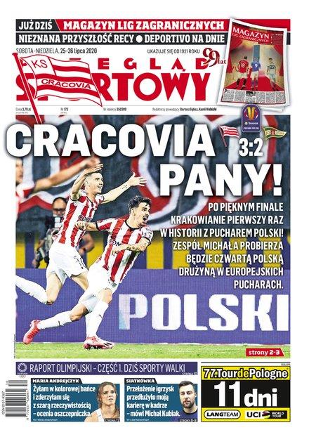Cracovia - Lechia Gdańsk 3:2 (24.07.2020) Przegląd Sportowy