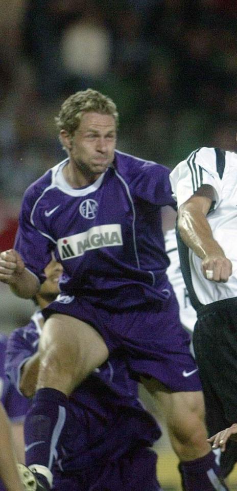 Markus Kiesenebner (Austria Wiedeń - Legia Warszawa 1:0, 16.09.2004).