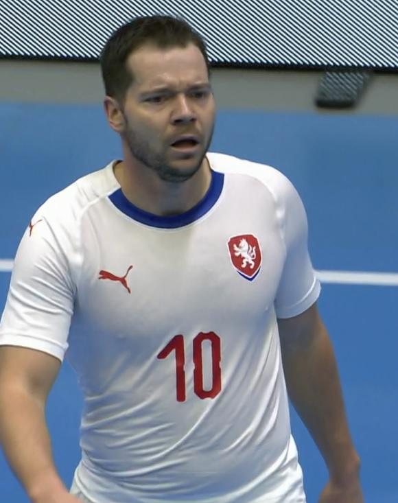 Czechy - Polska 3:3 (09.04.2021) futsal Michal Seidler