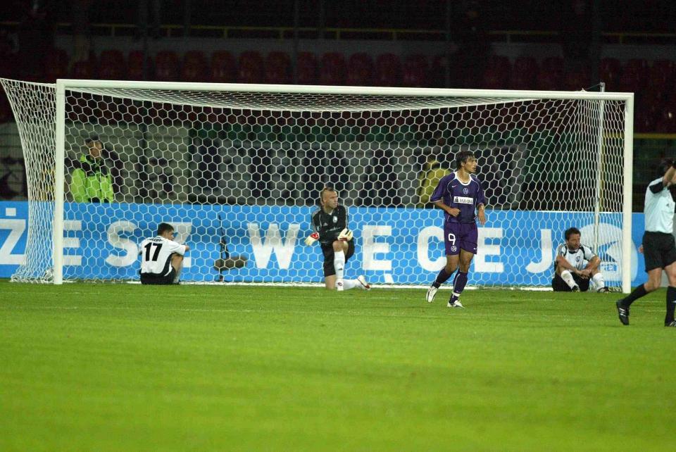 Legia Warszawa - Austria Wiedeń 1:3 (30.09.2004)