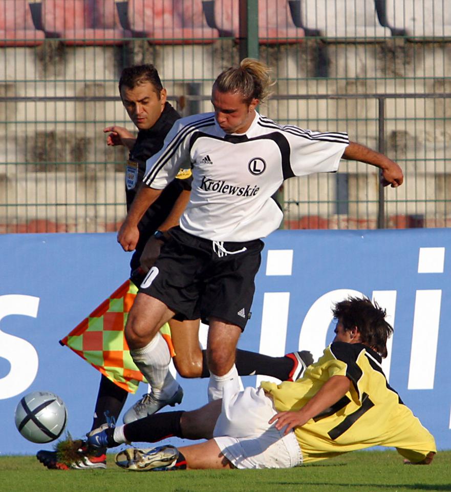 Legia Warszawa - FC Tbilisi 6:0 (26.08.2004) Marek Saganowski