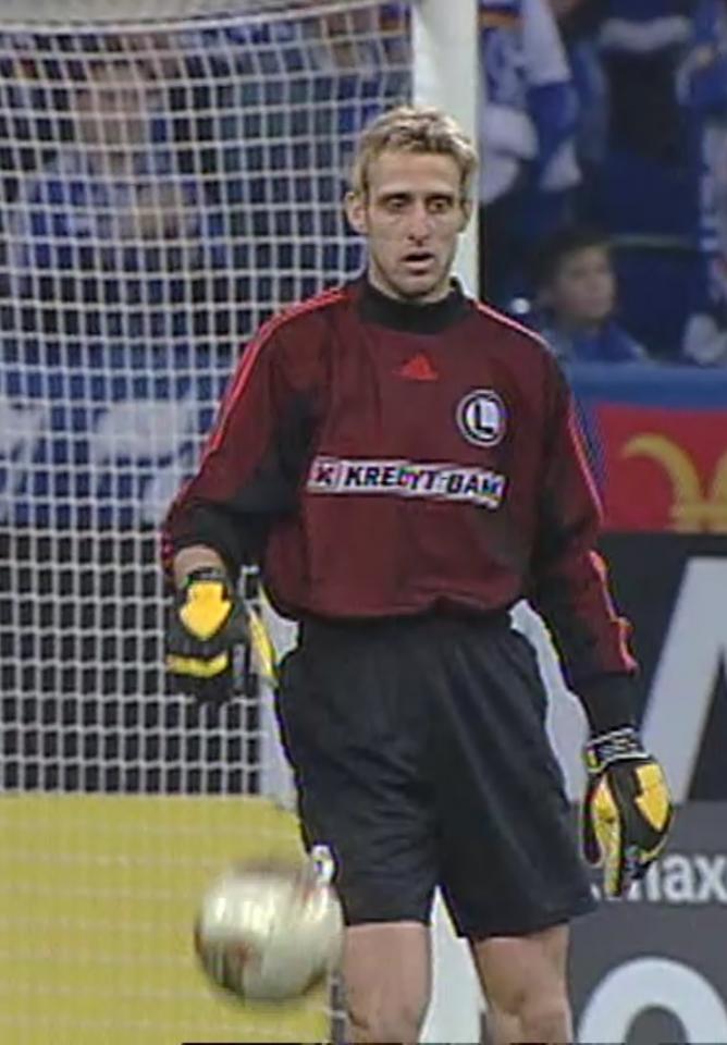 Radostin Stanew (Schalke 04 Gelsenkirchen - Legia Warszawa 0:0, 14.11.2002)