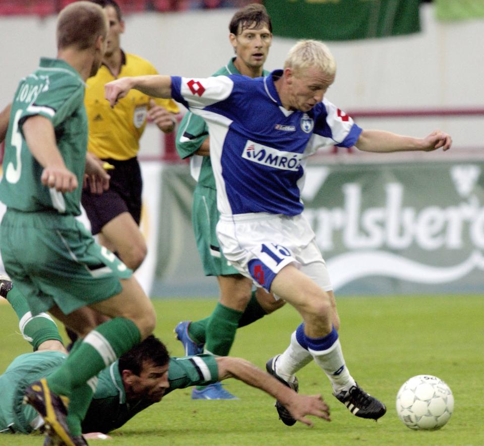 Terek Grozny - Lech Poznań 1:0 (12.08.2004) Paweł Sasin