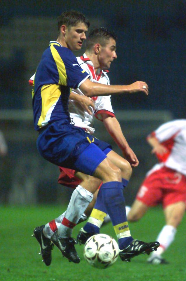 Ukraina - Polska 2:2 (01.09.2000) U21 Radosław Wróblewski