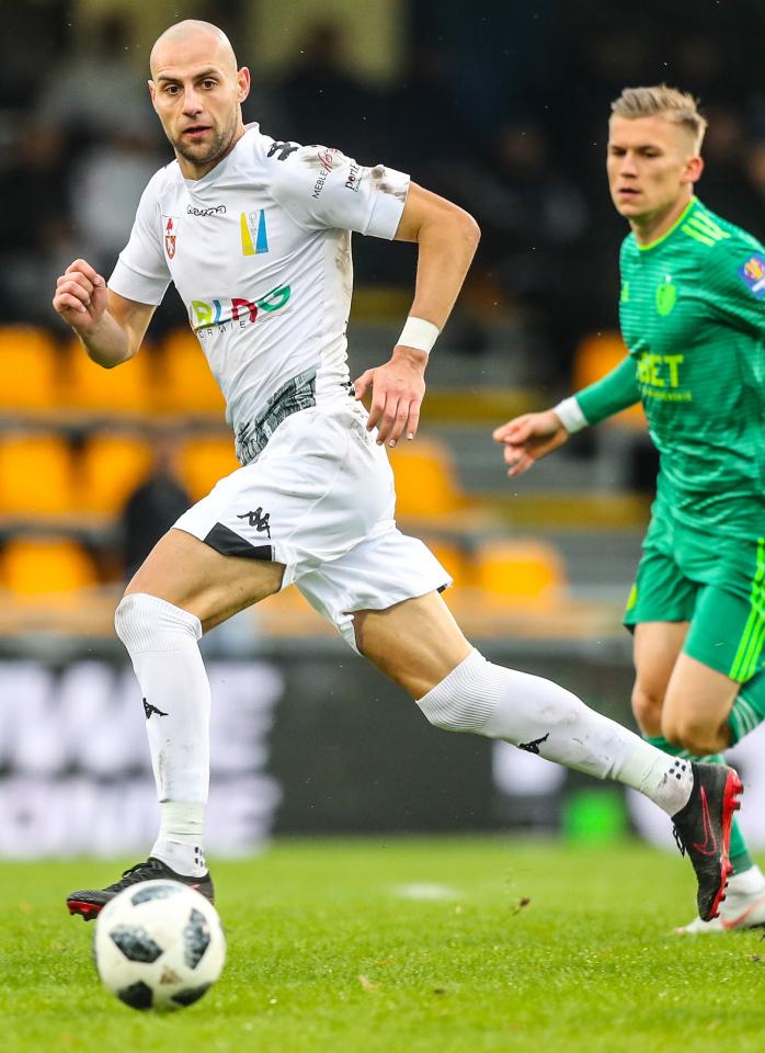 Olimpia Elbląg - Śląsk Wrocław 0:3 (26.09.2018) Michał Fidziukiewicz