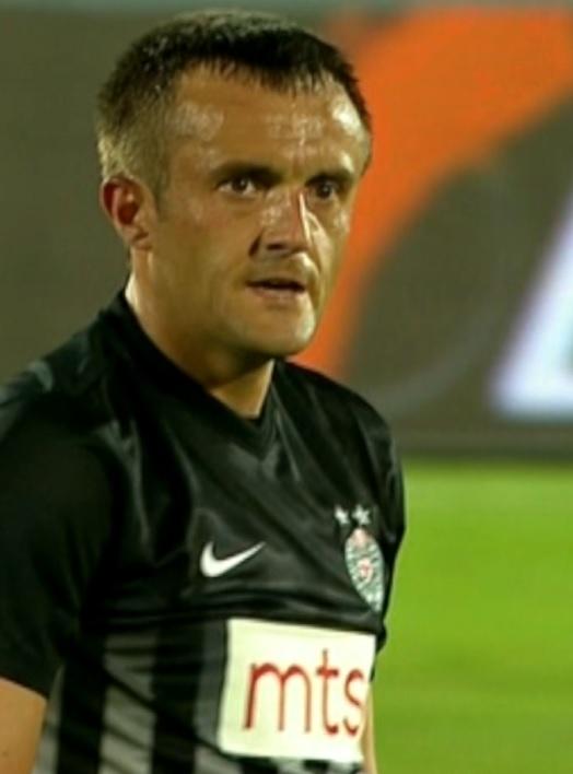 Partizan Belgrad - Zagłębie Lubin 0:0 (14.07.2016) Miroslav Radović