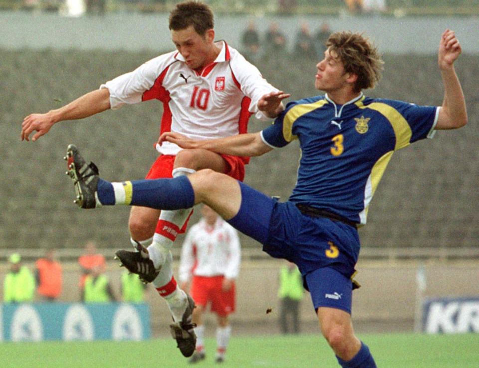 Polska - Ukraina 3:0 (05.10.2001) Damian Gorawski