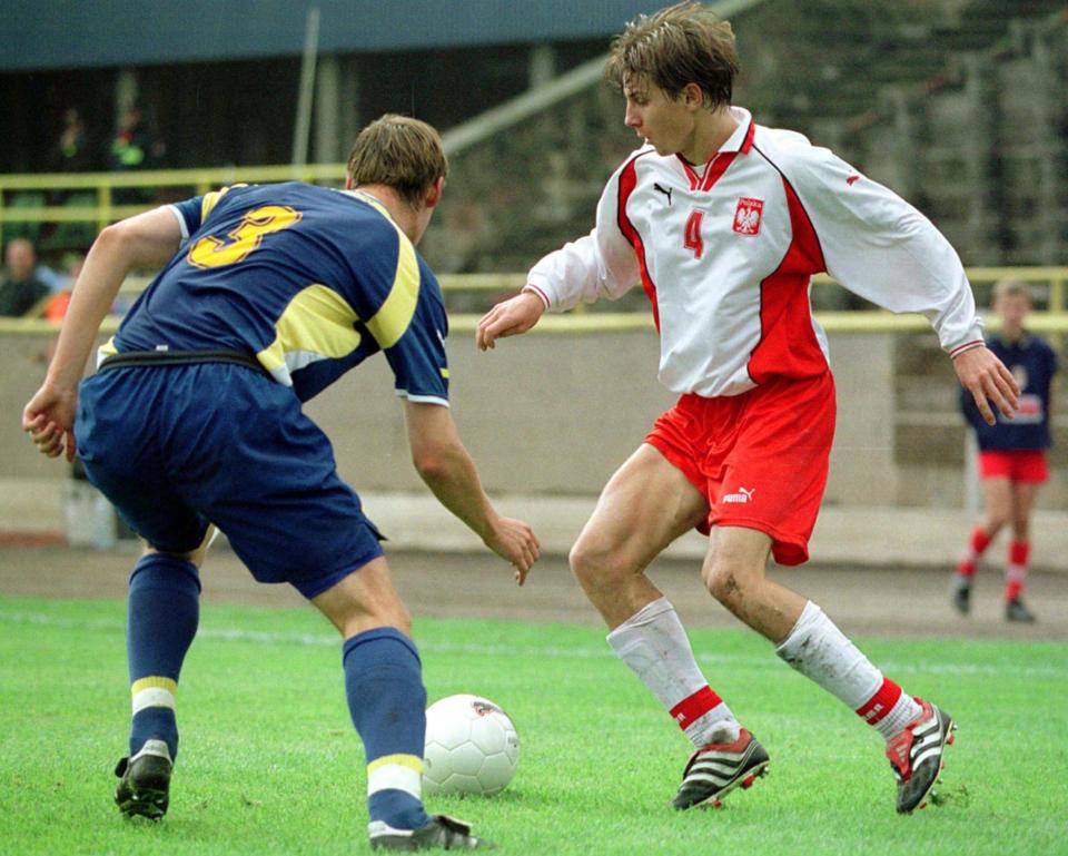 Polska - Ukraina 3:0 (05.10.2001) Euzebiusz Smolarek
