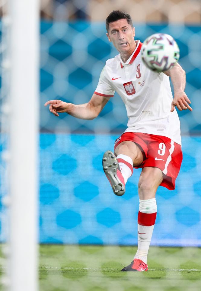 Robert Lewandowski, Hiszpania - Polska 1:1 (19.06.2021)