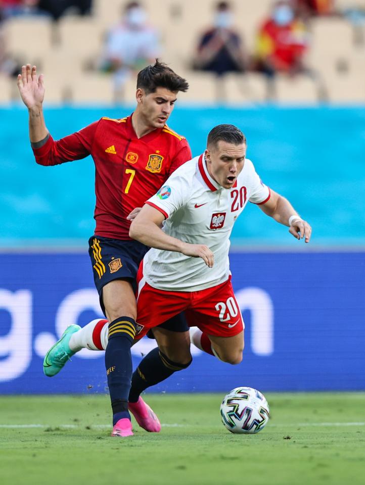 Álvaro Morata, Hiszpania - Polska 1:1 (19.06.2021)