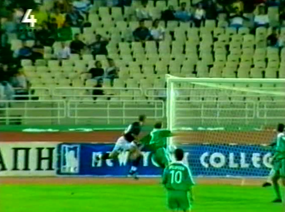 Panathinaikos Ateny - Polonia Warszawa 2:1 (23.08.2000)