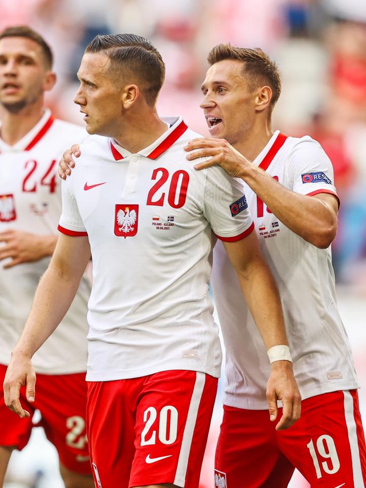 Polska - Islandia 2:2 (08.06.2021) Piotr Zieliński do porównań
