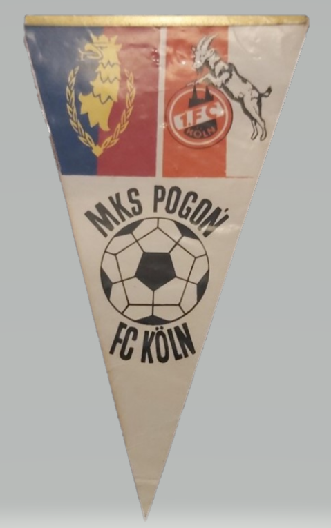 Proporczyk Pogoń Szczecin - 1. FC Köln 0:1 (03.10.1984) 2