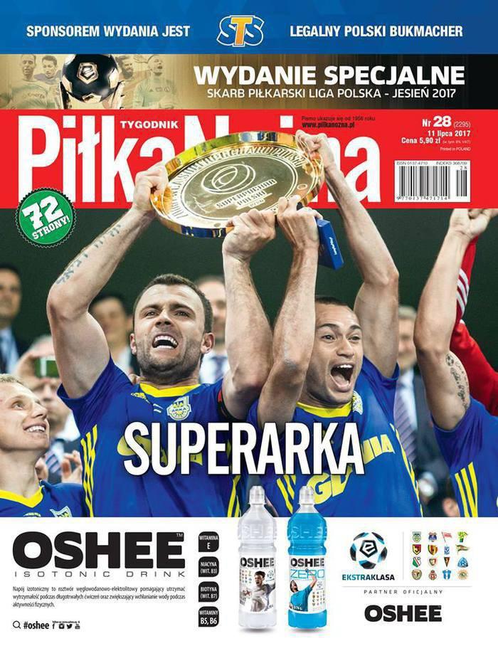 Okładka Piłka Nożna po meczu Legia Warszawa - Arka Gdynia 1:1, k. 3-4 (07.07.2017)