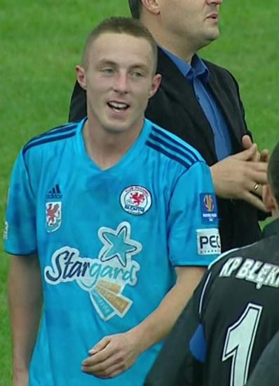 Błękitni Stargard Szczeciński - GKS Tychy 3:2 (15.10.2014) Bartłomiej Zdunek