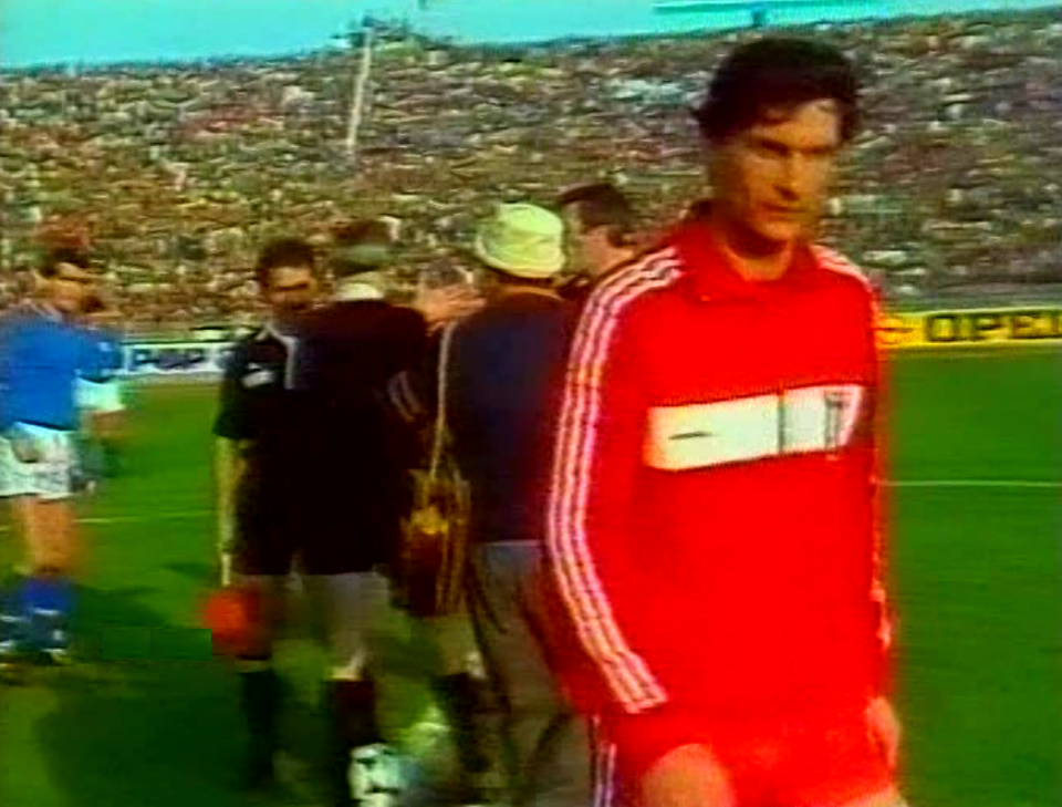 Włochy - Polska 2:0 (08.12.1984)