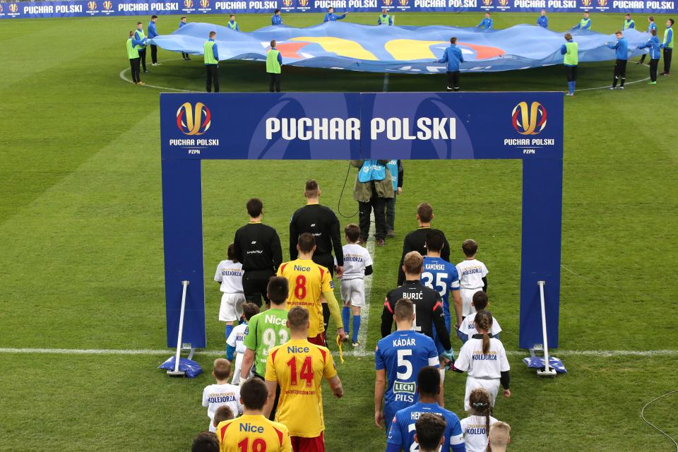 Lech Poznań - Znicz Pruszków 1:0 (18.03.2015) wyjście