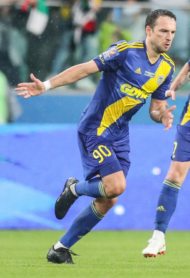 Legia Warszawa - Arka Gdynia 2:3 (14.07.2018) Andrij Bohdanow