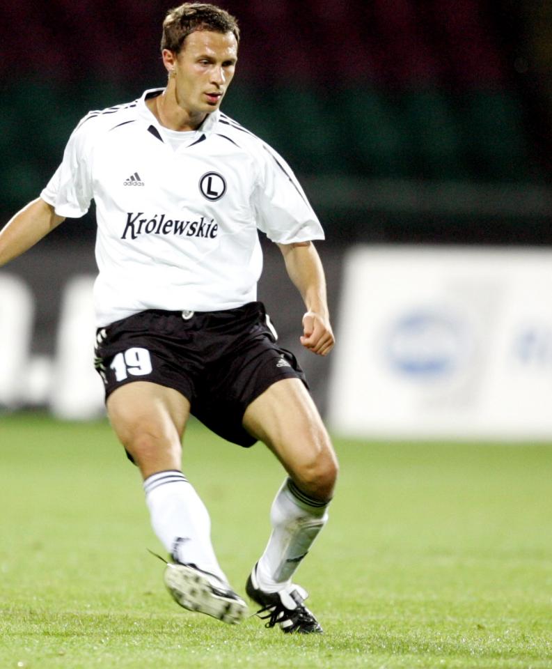 Marcin Rosłoń (Legia Warszawa - FC Zürich 0:1, 11.08.2005).
