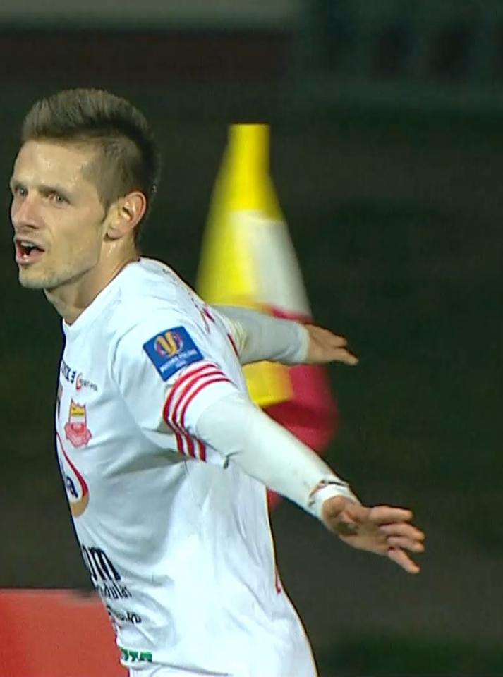 Maciej Rogalski (Chojniczanka Chojnice - GKS Bełchatów 2:1 pd., 24.09.2015)