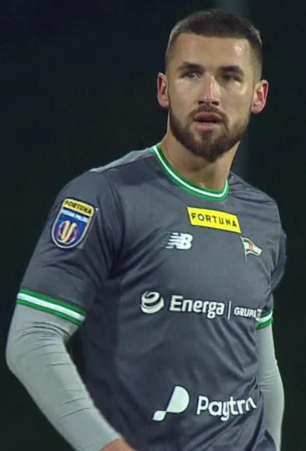 Olimpia Grudziądz - Lechia Gdańsk 0:1, 17.11.2020 Łukasz Zwoliński