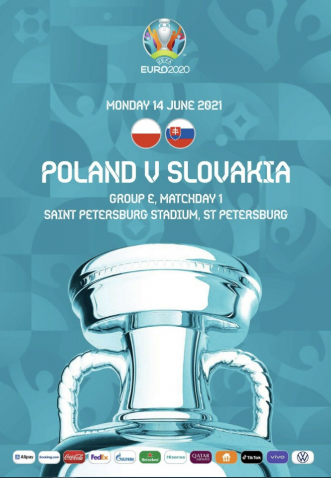 program meczowy polska - słowacja (14.06.2021)