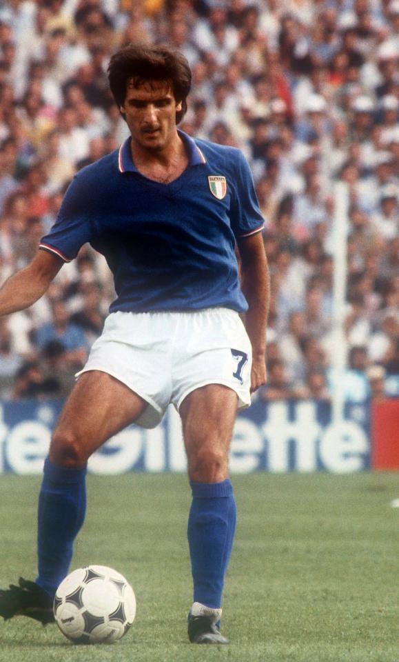 Gaetano Scirea (do meczu Włochy - Polska 2:2, 19.04.1980).