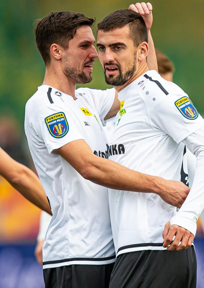 Ślęza Wrocław - Górnik Łęczna 0:2 (03.11.2020) Bartosz Śpiączka
