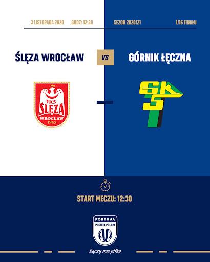 Ślęza Wrocław - Górnik Łęczna 0:2 (03.11.2020)