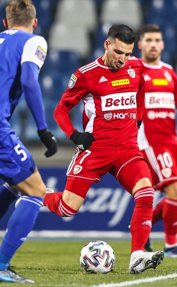 Stal Mielec - Piast Gliwice 1:1 (pd.), k. 3-4 (02.12.2020) Tiago Alves