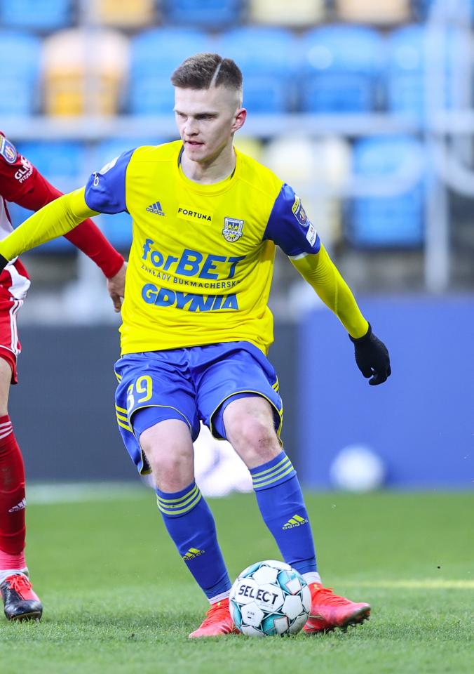 Arka Gdynia - Piast Gliwice 0:0, k. 4-3 Maciej Rosołek