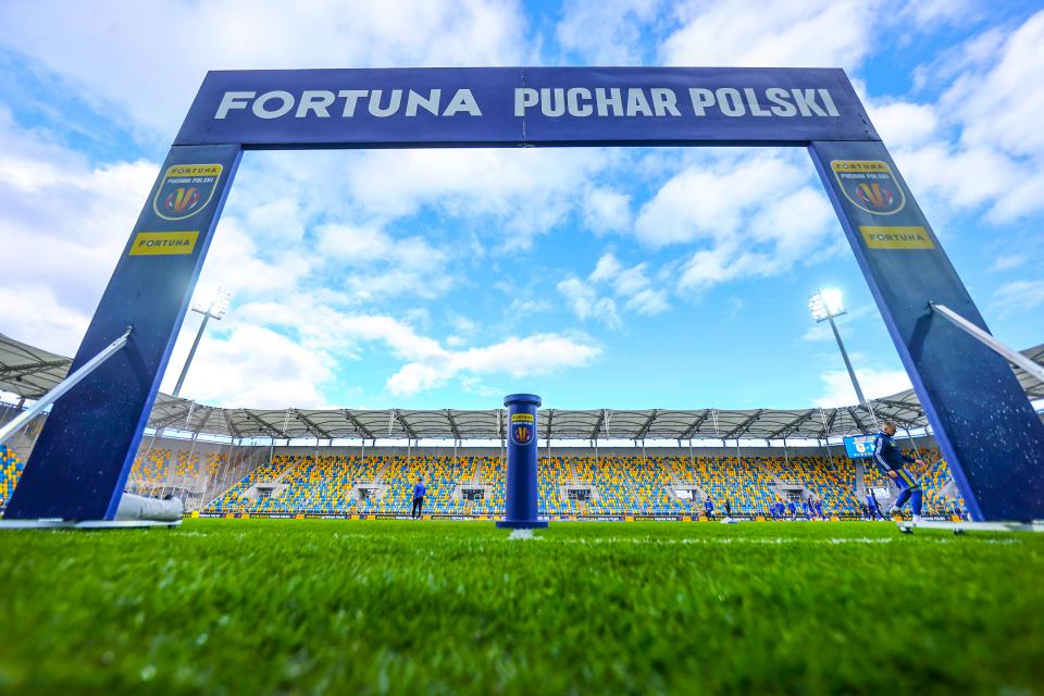 Arka Gdynia - Piast Gliwice 0:0, k. 4-3 stadion Arki