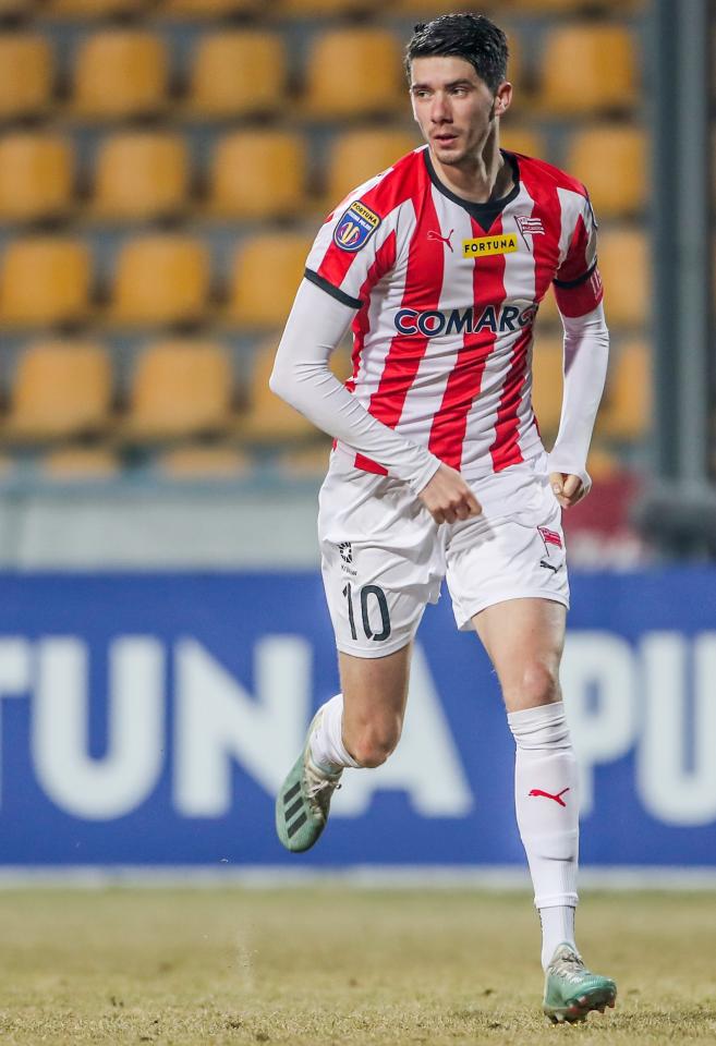 Chojniczanka Chojnice - Cracovia 0:3 (03.03.2021) Pelle van Amersfoort